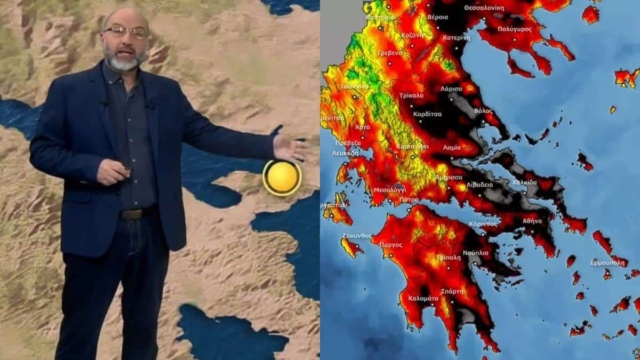 Οριστικές τιμές Σάκη Αρναούτογλου: «Κλείδωσε το 3ήμερο με μέγιστη θερμοκρασία…»