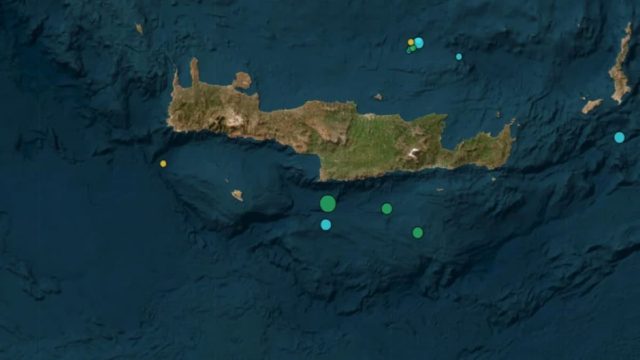 Ισχυρός σεισμός τώρα στην Κρήτη