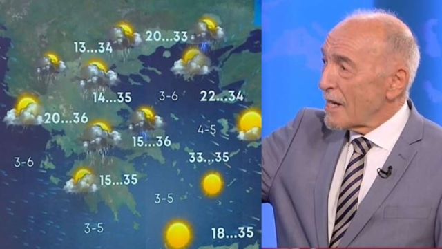 «Είναι επικίνδυνο! Μεγάλης έντασης ακραία φαινόμενα με καταιγίδες και κεραυνούς»: Ο Τάσος Αρνιακός φέρνει την… καταστροφή!