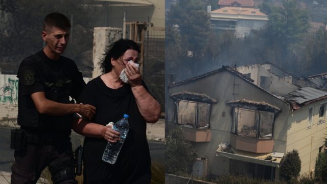 Πύρινη λαίλαπα χωρισμένη στα τρία: Δράμα η κατάσταση σε Βριλήσσια, Πεντέλη, Διόνυσο – Στις φλόγες σπίτια