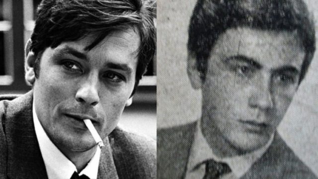 Και ποιος δε θα ήθελε τη χάρη του: Αυτός ήταν ο Έλληνας «Αλέν Ντελόν» – Η τρομακτική ομοιότητα με τον Γάλλο (photo)