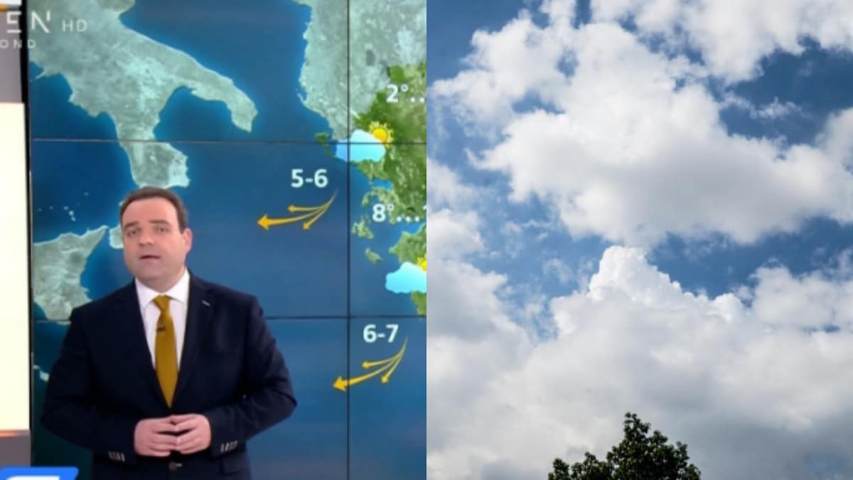 Έφερε τα χαρμόσυνα ο Κλέαρχος Μαρουσάκης: Υποχωρεί ο έντονα άστατος καιρός – Σε ποιες περιοχές δε θα λείψει το υγρό στοιχείο