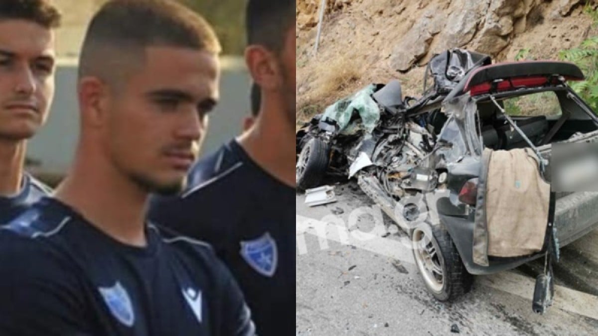 Τραγική ειρωνεία με το τροχαίο δυστύχημα στην Εύβοια: Την Κυριακή θα γινόταν το μνημόσυνο του πατέρα του 20χρονου