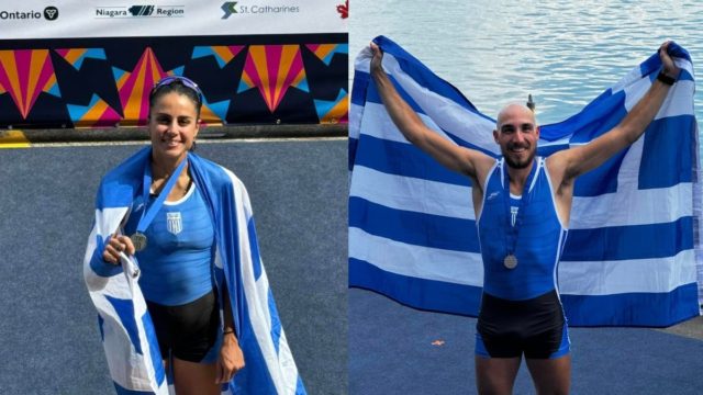 Ελληνικός θρίαμβος στο Παγκόσμιο κωπηλασίας: «Ασημένιοι» Ζωή Φίτσιου και Αντώνης Παπακωνσταντίνου