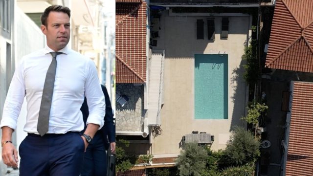 «Αυτό που φαίνεται ως πισίνα είναι η σηπτική δεξαμενή» – Τι απαντά το υπουργείο Πολιτισμού για το σπίτι Κασσελάκη στις Σπέτσες