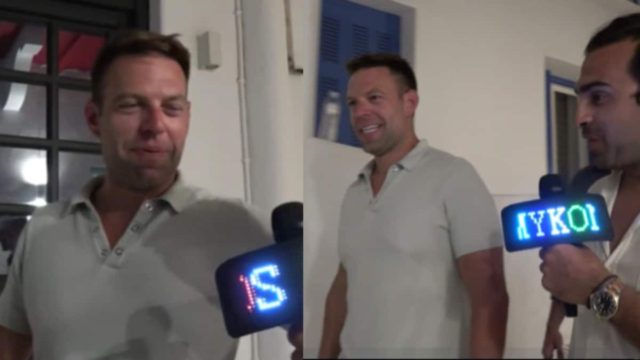 Κι όμως ο Στέφανος Κασσελάκης το «ξέκοψε»: Τι απάντησε σε ρεπόρτερ για το γάμο του (video)
