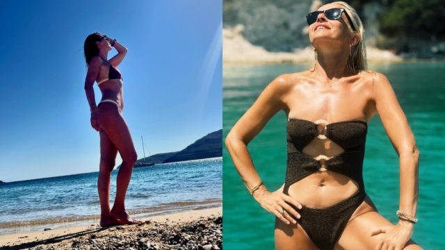Ύμνος στην φυσική ομορφιά: Μαγγίρα, Μπεκατώρου, Ντενίση έβαλαν μαγιό και «έριξαν» το Ίντερνετ (photos)