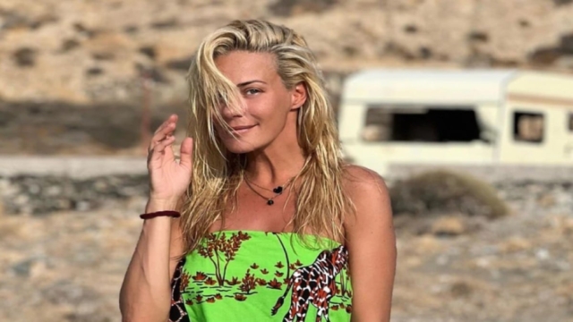 Οι εντυπωσιακές φωτογραφίες της Ζέτας Μακρυπούλια από τις διακοπές της σε άγνωστη τοποθεσία