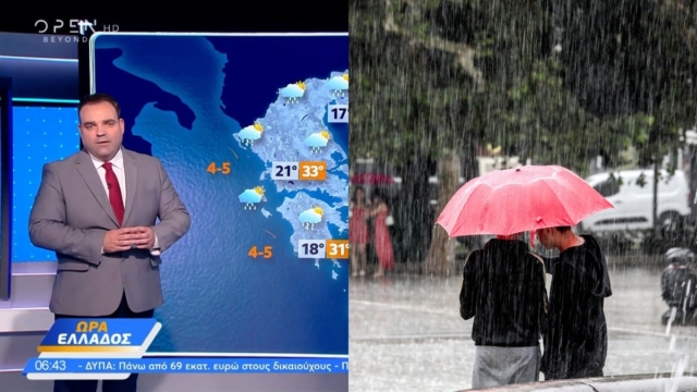 «Πικρό» αντίο στον Αύγουστο από τον Κλέαρχο Μαρουσάκη: «Έντονα άστατες συνθήκες που θα φέρουν ακόμη και στην Αττική…»