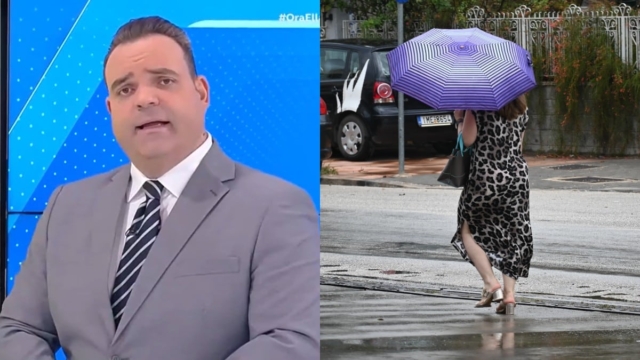 Χειμωνιάτικο σκηνικό στο τέλος Αυγούστου από τον Κλέαρχο Μαρουσάκη: «Βροχές σε όλη την χώρα μέχρι το τέλος της εβδομάδας, έρχονται στην Αττική από…»