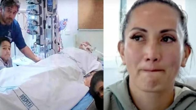Κανείς δεν μπόρεσε να μην κλάψει: «Μαμά, μην μας αφήνεις» – Γύρισε από τον θάνατο για τα παιδιά της, άκουγε τη φωνούλα τους όσο ήταν σε κώμα (video)