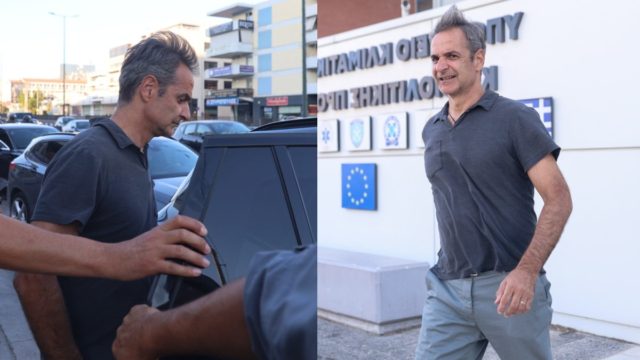 Φωτιά στην Αττική: Στο κέντρο Διαχείρισης Κρίσεων του υπουργείου Πολιτικής Προστασίας ο Κυριάκος Μητσοτάκης