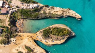 Η φωτογραφία της ημέρας: Το κανάλι του έρωτα στο Σιδάρι της Κέρκυρας