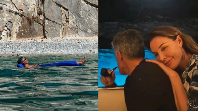 Βάζει κάτω 20άρες η Τατιάνα Στεφανίδου: Κοιλιακοί «πέτρα» στα 54 της, τη χάζευε ξαπλωμένος σε φουσκωτό ο Ευαγγελάτος (photos)