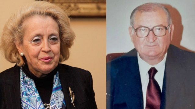 Βαρύ πένθος για την Βασιλική Θάνου: Πέθανε ο σύζυγός της και αρεοπαγίτης ε.τ. Γεώργιος Χριστόφιλος