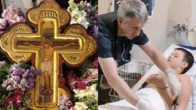 Ο Χριστός πάντα κάνει το θαύμα του: Τρίχρονο παιδάκι με λευχαιμία σώθηκε χάρη στον Τίμιο Σταυρό