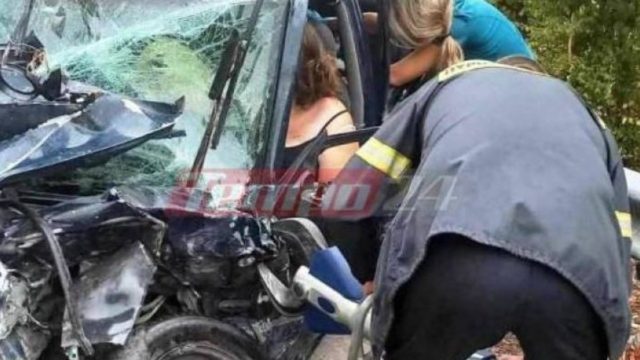 Τροχαίο στα Ιωάννινα: Τραυματίστηκαν μητέρα και το ανήλικο παιδί της (photo)
