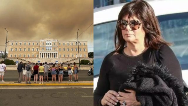 «Αθήνα εάλω»: Η Βάσια Παναγοπούλου ξεστόμισε όσα κανείς διάσημος δεν τόλμησε μέχρι τώρα για τις φωτιές
