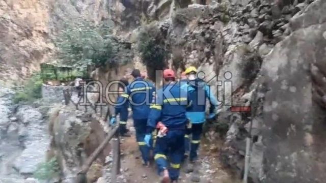 Τραγωδία στο φαράγγι της Σαμαριάς: Το χρονικό της τραγωδίας και οι φόβοι για νέα κατολίσθηση (video)