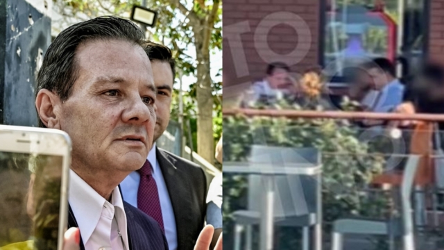 Οικογενειακές στιγμές για τον Απόστολο Λύτρα: Για μπέργκερ και καφέ με την πρώην σύζυγό του μετά την αποφυλάκισή του (video)