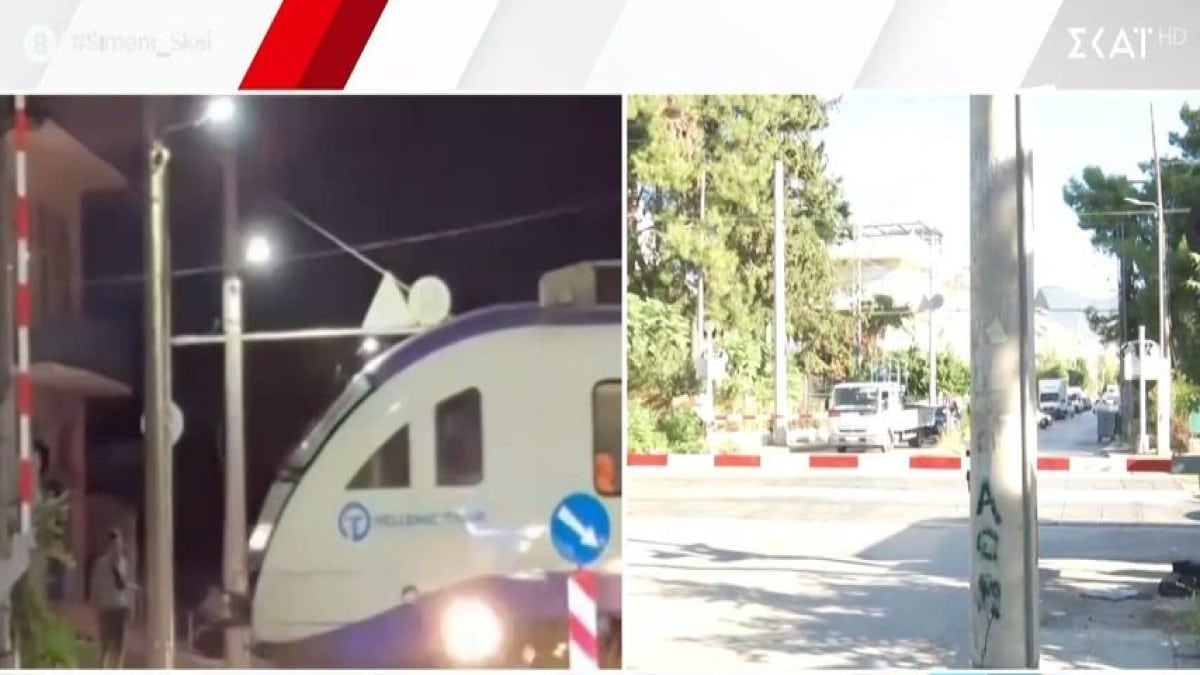 Νέο εξοργιστικό βίντεο ντοκουμέντο: Τρένο περνά από διάβαση με τις μπάρες ανοιχτές στο Μενίδι