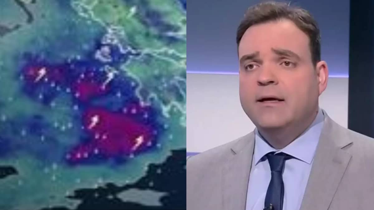 Υγρό «σφυροκόπημα» από Κλέαρχο Μαρουσάκη: «Νεροποντή και μπαράζ κεραυνών χτυπούν από ώρα σε ώρα» (video)