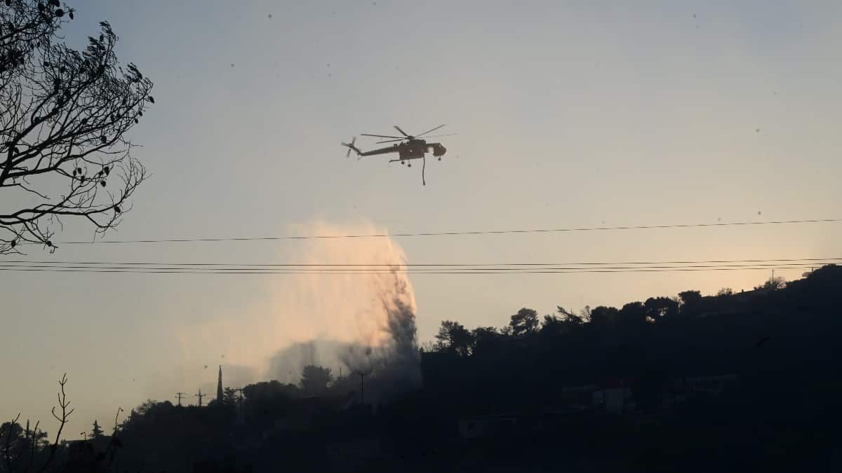 Φωτιά στη Φθιώτιδα: Κινητοποιήθηκαν εναέρια μέσα