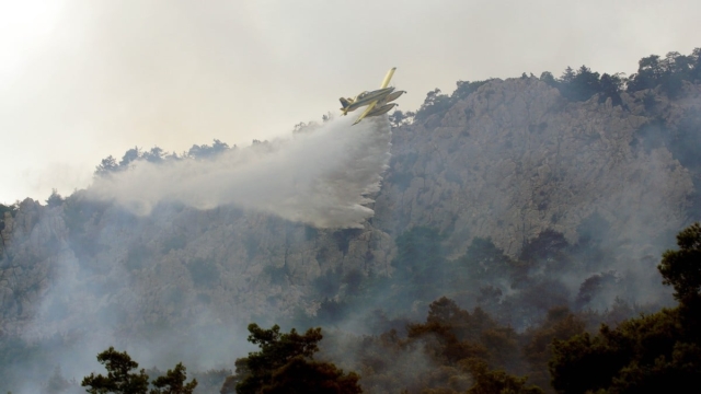 Φωτιά στον Όλυμπο: Άμεση η κινητοποίηση της Πυροσβεστικής