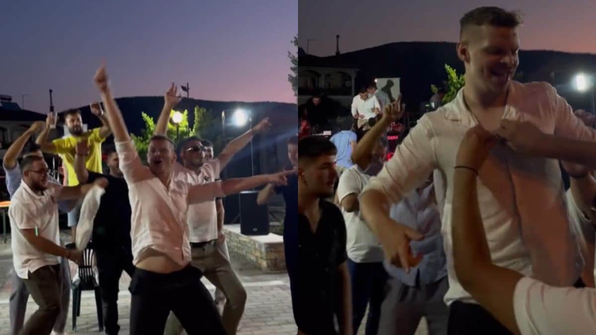 Ο ξέφρενος χορός φίλων σε πανηγύρι που έγινε viral στο Tik Tok: Χόρεψαν Φουρέιρα και ετοιμάστηκαν για… πτήση (video)