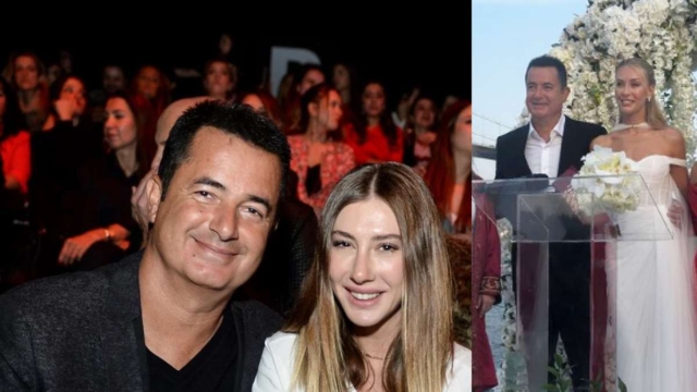 Γάμος Ατζούν Ιλιτζαλί: Το πριγκιπικό νυφικό της 25χρονης γυναίκα του και το πανάκριβο σκάφος που έφτασαν στην δεξίωση