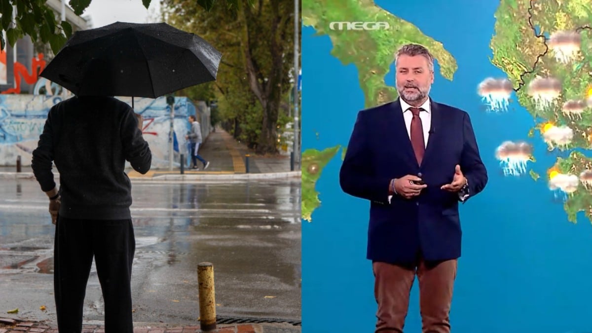 Το ξεκαθαρίζει ο Γιάννης Καλλιάνος για τον καιρό: «Αυτές είναι οι περιοχές που θα σημειωθούν βροχές…»