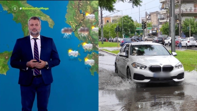 Κρατά… γερά την κουφόβραση ο Γιάννης Καλλιάνος: «Πιάνουμε 35άρια με βροχές που ξεκινάνε από…»