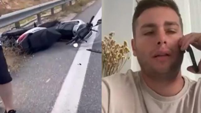 Συγκλονίζει ο Αλέξανδρος Κοψιάλης για το τροχαίο του: «Πεταχτήκαμε στο απέναντι ρεύμα, σε δρόμο που περνάνε νταλίκες…» (video)