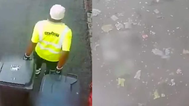 Σοκ στο Λονδίνο: Σκουπιδιάρικο εξερράγη την ώρα που άδειαζαν τους κάδους (video)