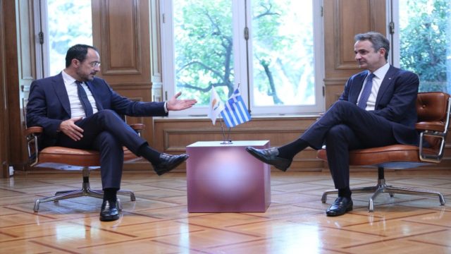 Μήνυμα ενότητας Ελλάδας και Κύπρου στη συνάντηση Μητσοτάκη – Χριστοδουλίδη: « Ο συντονισμός μας είναι περισσότερο απαραίτητος παρά ποτέ» (video)