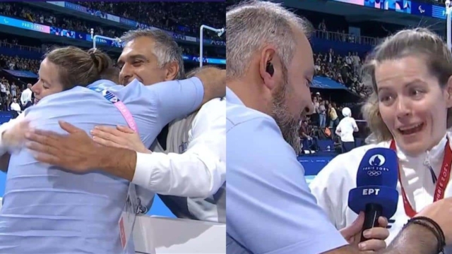 Παραολυμπιακοί 2024: Συγκίνησε δημοσιογράφος της ΕΡΤ – Η αγκαλιά του Νίκου Παγιωτέλη στην «χρυσή» Σταματοπούλου εκ μέρους όλων των Ελλήνων! (video)