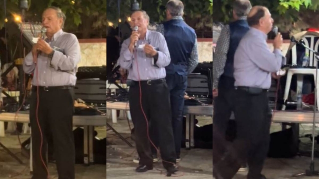 «Το ΑΚΒ 70…»: Πρόεδρος κοινότητας πιάνει το μικρόφωνο σε πανηγύρι και ανακοινώνει το απίστευτο έπος! (video)