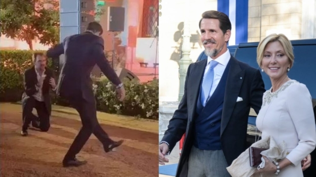 Και του σαλονιού και του λιμανιού: Λεβέντης ο πρίγκιπας Παύλος, χόρεψε το πιο βαρύ ζεϊμπέκικο στον γάμο της αδελφής του (video)