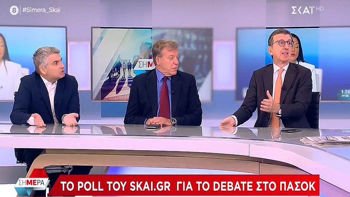 «Θα μας πάρει το ΠΑΣΟΚ και τις εκπομπές;» – Κόλαση στο ΣΚΑΪ με Πορτοσάλτε, Οικονόμου και Κωνσταντινόπουλο