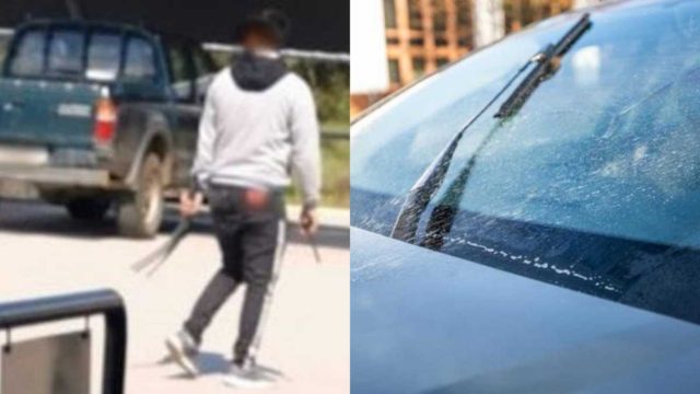 Κάνουν ό,τι γουστάρουν οι Ρομά: Κλέβουν υαλοκαθαριστήρες από τα αυτοκίνητα στην Κηφισιά ενώ είναι μέσα οι οδηγοί