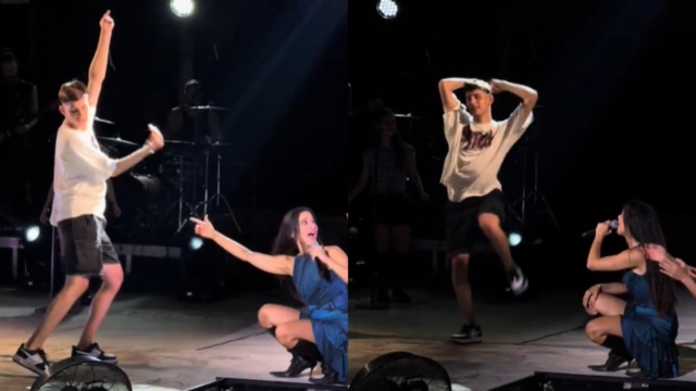 Το TikTok παραληρεί για χάρη του: Η Μαρίνα Σάττι τον φώναξε στη σκηνή κι εκείνος προκάλεσε «σεισμό» με τον χορό του (video)