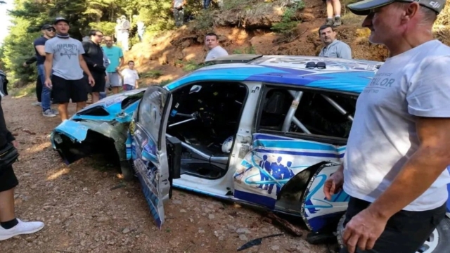 Με σοβαρό ατύχημα ξεκίνησε το ΕΚΟ Ράλλυ Ακρόπολις 2024 – Η κατάσταση της υγείας των δύο Ελλήνων