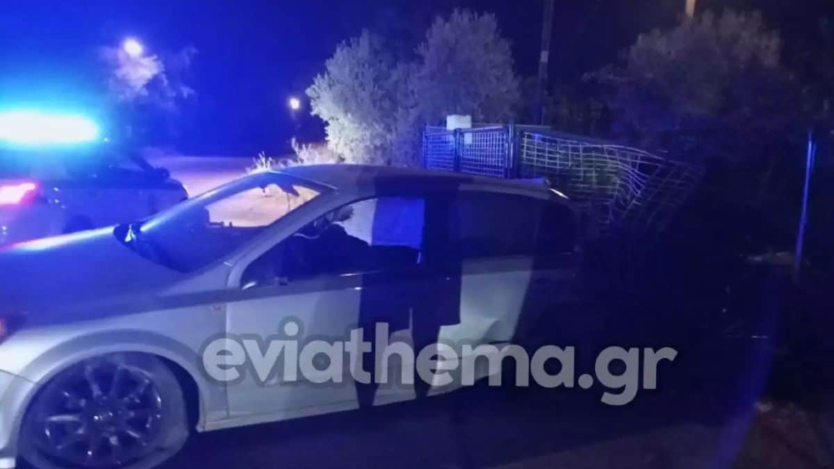 Χαλκίδα: Νεκρός οδηγός αυτοκινήτου – Βγήκε εκτός ελέγχου και έπεσε σε μάντρα