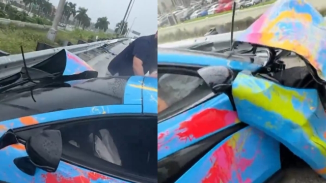 Η στιγμή που youtuber τράκαρε την 300.000 ευρώ McLaren του: «Βροχή» τα σχόλια (Video)