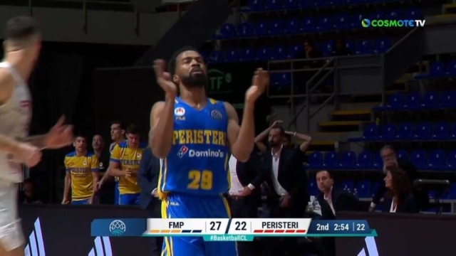 FMP – Περιστέρι 70-58: Πλήρωσε τα λάθη του στην Σερβία και έχασε στην πρεμιέρα του Basketball Champions League