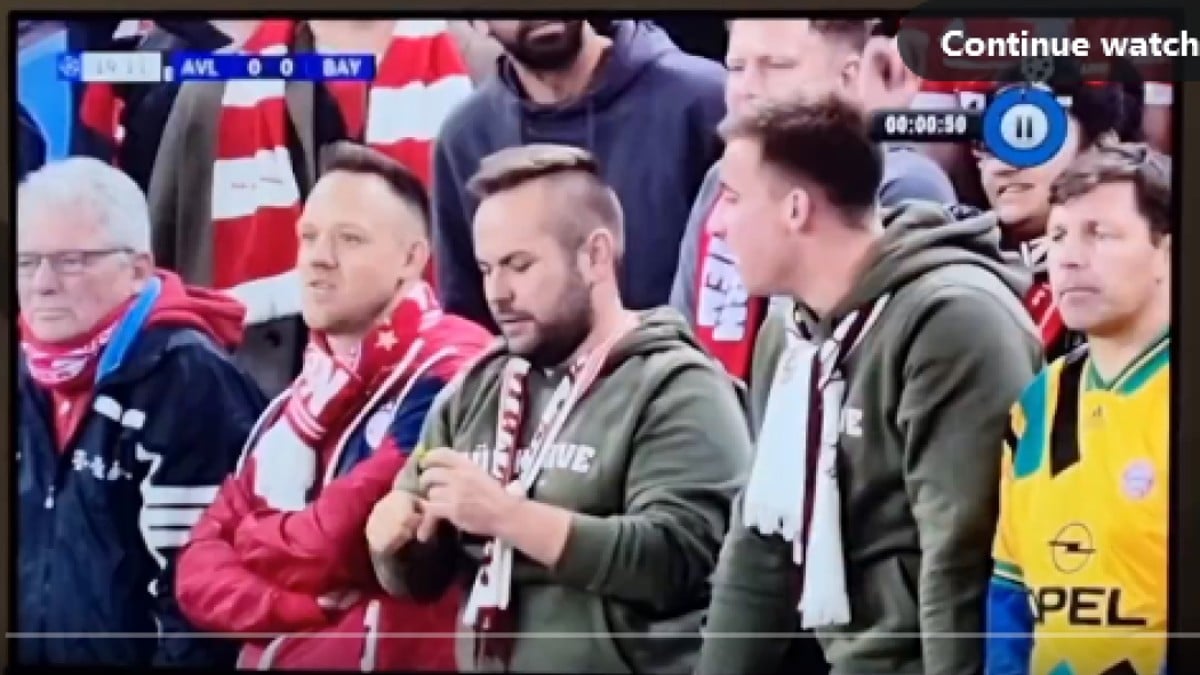 Σάλος στο Champions League: Κατά λάθος έδειξαν LIVE οπαδό να κάνει ναρκωτικά (BINTEO)