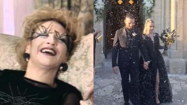 Σωσώ εσύ; Ζευγάρι παντρεύεται ντυμένο στα μαύρα και διχάζει το Tiktok (video)