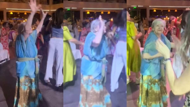 Γιαγιά σε γάμο χορεύει techno και «γκρεμίζει» το TikTok! (video)
