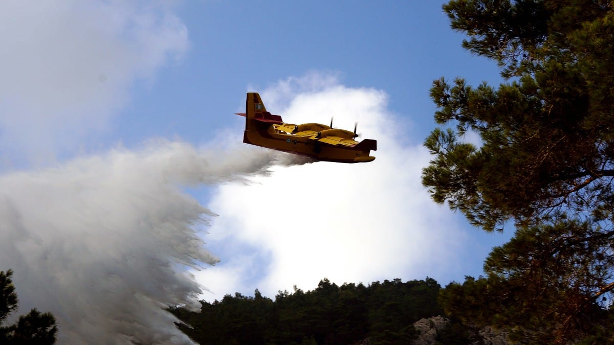 Φωτιά στην Ηλεία: Καίει κοντά σε οικισμό – Ήχησε το 112