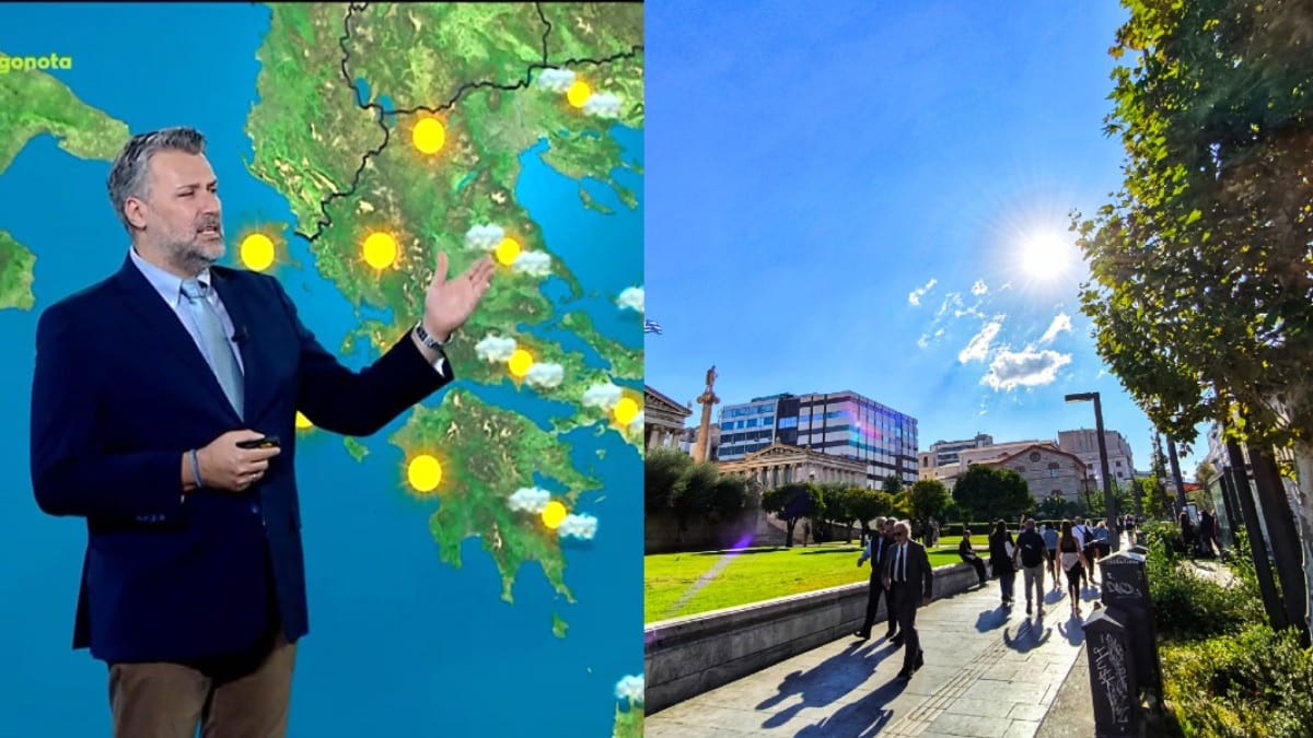 Μικρή άνοδος της θερμοκρασίας αλλά… όχι για πολύ – Η αναλυτική πρόγνωση του καιρού από τον Γιάννη Καλλιάνο
